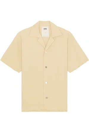 Oas Bodega Canvas Camp Shirt in - . Size L (also in M, S, XL/1X).