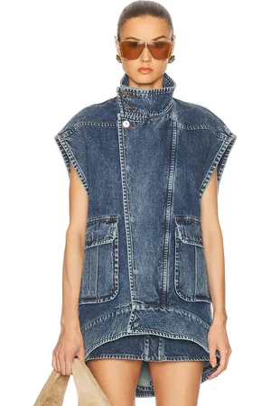 J.W.Anderson Sleeveless Denim Jacket in - Blue. Size M (also in S, XS).