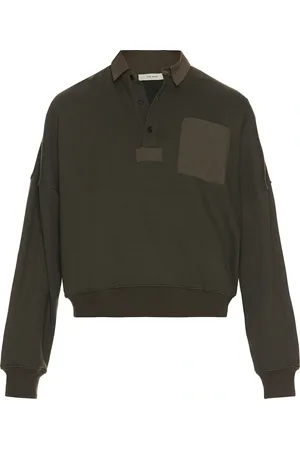The Row Dende Long Sleeve Shirt in - Brown. Size L (also in M, S, XL/1X).