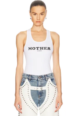 Stella McCartney Mother F* Tank Top in - White. Size S (also in XS).