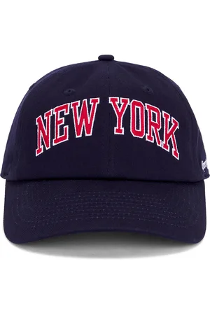 Sporty & Rich New York Ivy Hat in - Navy. Size all.