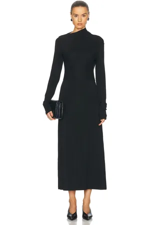 Totême Draped Jersey Dress in - . Size L (also in ).