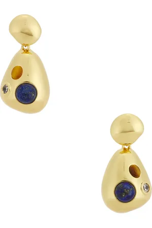 Eliou Analu Earrings in - Metallic Gold. Size all.