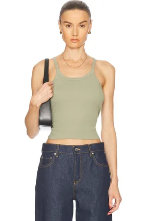 ÉTERNE Rib Tank Top in - . Size L (also in M, S, XS).