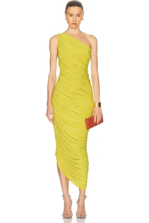 Norma Kamali Diana Gown in - Green. Size L (also in M, S, XS).
