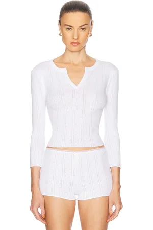 Cou Cou Intimates The Baby Henley Top in - . Size L (also in M, S, XL, XS).