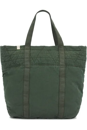 VISVIM Nap Tote L in - Green. Size all.