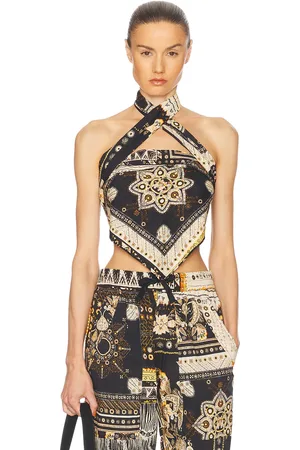 Isabel Marant Feyza Top in - Black. Size 38 (also in 40, 42).