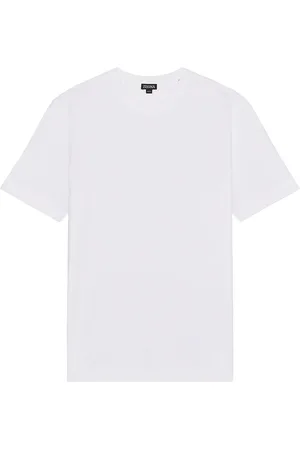 Ermenegildo Zegna Pure Cotton T-shirt in - White. Size 46 (also in 48, 50, 52).