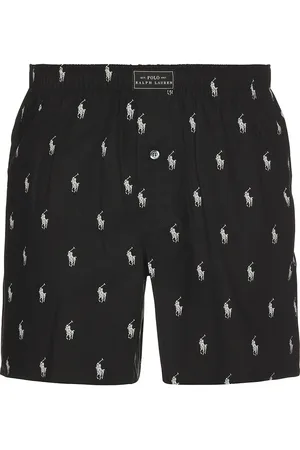 Ralph Lauren Woven Boxer in - Black. Size L (also in M, S, XL/1X).