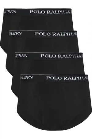 Ralph Lauren Mid Rise Brief 4 Pack in - Black. Size L (also in M, S, XL/1X).