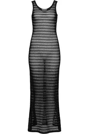 Alaïa Maxi Tank Dress in - Black. Size 38 (also in 40).