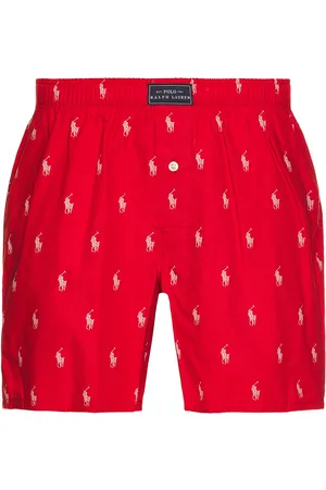 Ralph Lauren Woven Boxer in - Red. Size L (also in M, S, XL/1X).