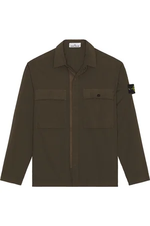 Stone Island Overshirt in - Army. Size L (also in M, S, XL/1X).