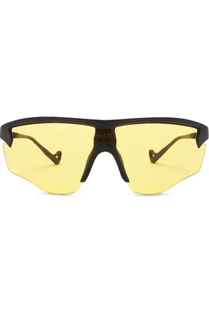 District Vision Junya Racer Sunglasses in - Yellow. Size all.