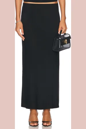 ENZA COSTA Silk Knit Bias Skirt in - . Size L (also in M, S, XS).