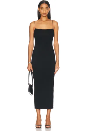 ENZA COSTA Silk Knit Jersey Essential Strappy Dress in - . Size L (also in M, S).