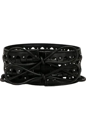 Alaïa Hinge Belt in - Black. Size 75 (also in ).
