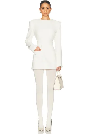Helsa The Heavy Crepe Suit Dress in - . Size L (also in M, S, XL, XS).
