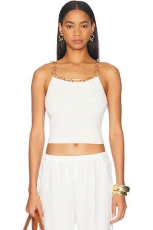 Cult Gaia Kassandra Knit Top in - Ivory. Size M (also in S, XS).