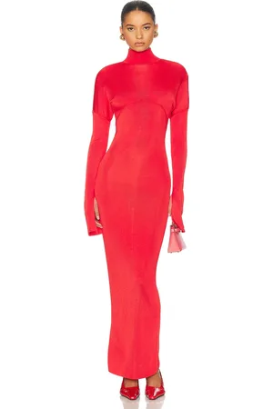 Helsa Cordelia Maxi Knit Dress in - . Size L (also in M, S, XL, XS, XXS).
