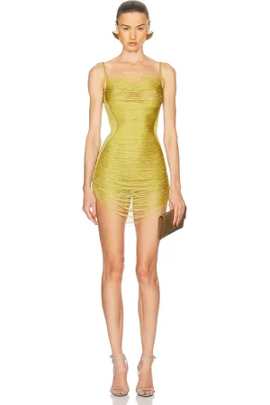 The Attico Mini Dress in - Green. Size 40 (also in ).