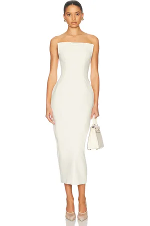Helsa The S Curve Dress With Bow in - . Size L (also in S, XL, XS).