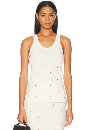 Bottega Veneta Tank Top in - White. Size L (also in M, XS).