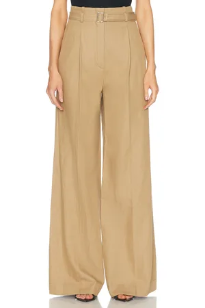 Proenza Schouler Dana Wide Leg Pant in - Tan. Size 4 (also in ).