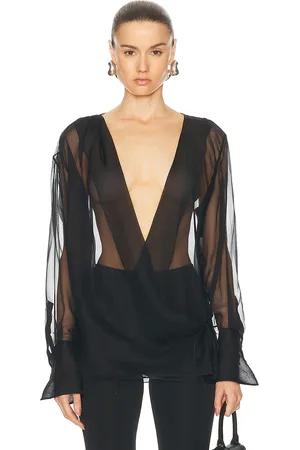 Givenchy Draped Shirt in - . Size 34 (also in ).
