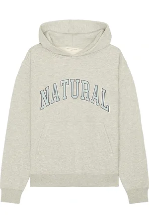 Museum of Peace and Quiet Natural Hoodie in - Grey. Size L (also in M, S, XL/1X, XS).