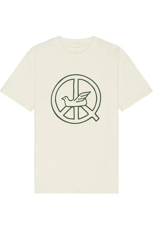 Museum of Peace and Quiet Peaceful Dove Tee in - Ivory. Size L (also in M, S, XL/1X, XS).