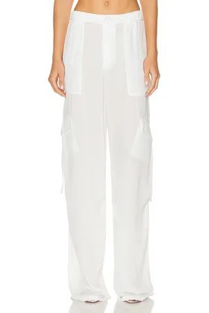 LAPOINTE Lightweight Georgette Utility Pocket Pant in - . Size M (also in ).