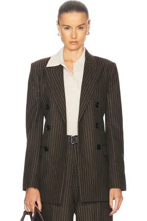 Ami Double Breasted Blazer in - Brown. Size 40 (also in ).