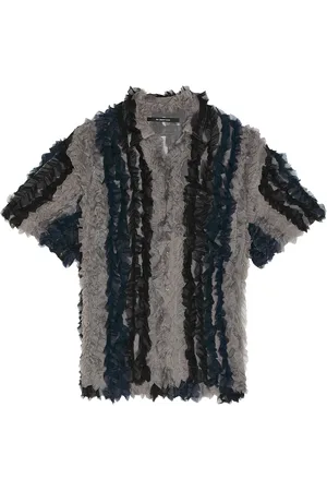 SONG FOR THE MUTE Box Shirt in - Grey. Size 46 (also in 48, 50, 52).