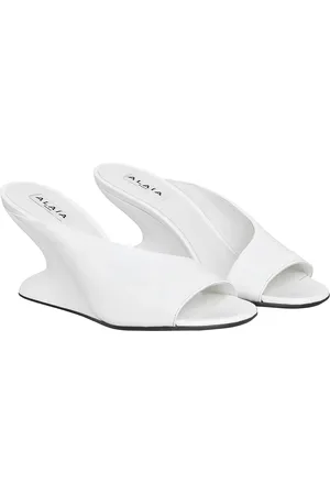 Alaïa Wedge Mule in - White. Size 37 (also in ).