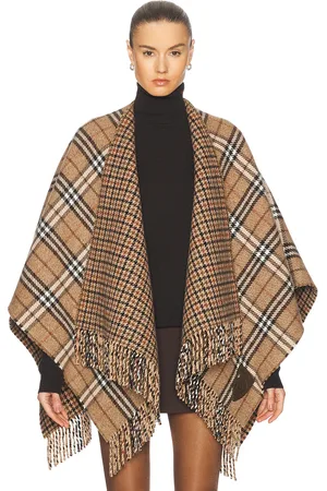 Burberry Charlotte Cape in - Tan. Size all.