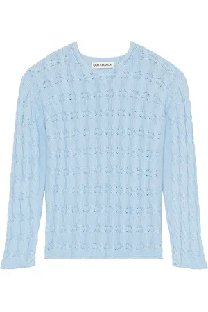 OUR LEGACY Rigid Popover in - Blue. Size 46 (also in 50, 52).