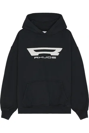 Rhude Campione Hoodie in - Black. Size L (also in M, S).