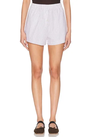Leset Yoshi Boxer Short in - White,Light Grey. Size L (also in M, S, XS).