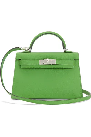 Hermès Epsom Kelly 20 Handbag in - Green. Size all.