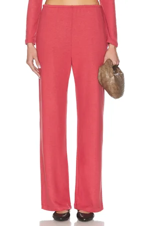 Leset Lauren Pocket Pant in - Rose. Size L (also in M, S, XS).