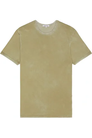 Cotton Citizen Classic Crewneck Tee in - Sage. Size L (also in M, S, XL/1X).