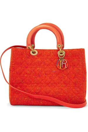Dior Wool Cannage Lady Handbag in - . Size all.