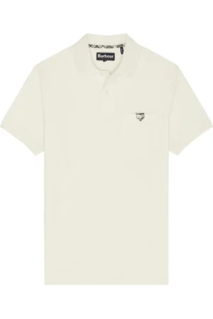 Barbour Tothill Polo in - White. Size L (also in M, S, XL/1X).