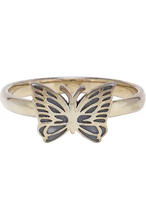 Pins & Needles 925 Silver Ring In in - Metallic Silver. Size 17 (also in 19, 21).