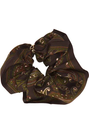 Saint Laurent Scrunchie in - Brown. Size all.