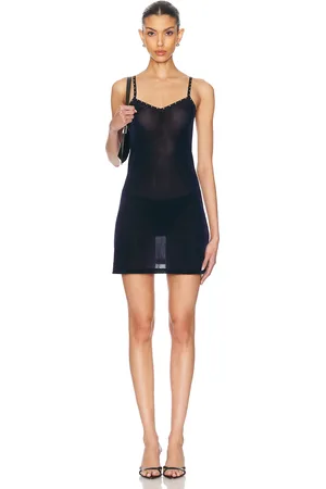 PRISCAVera V Neck Studded Cami Dress in - . Size L (also in M, S, XS).