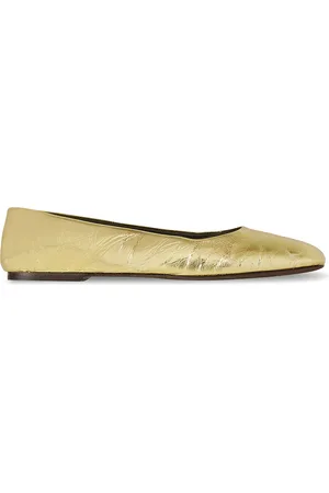 The Row Square Ballet Flat in - Metallic . Size 39.5 (also in ).