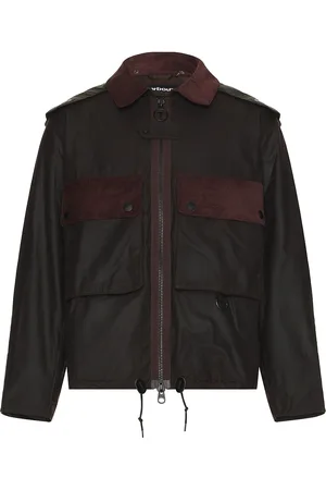 Barbour Re-engineered Spey Wax Jacket in - Black. Size M (also in ).